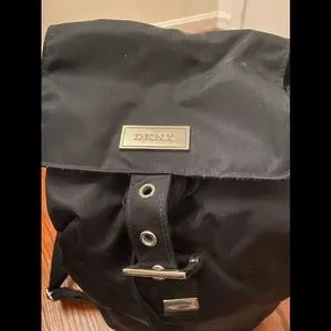 Dkny | Bags | Dkny Nylon Handbag Backpack Style Black Great  display picture 3